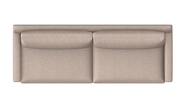 Birch Long Sofa Taper
