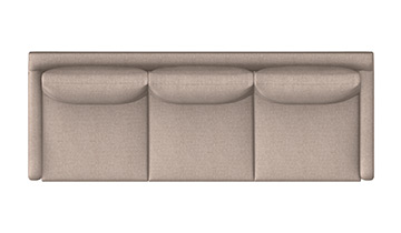 Ivy Long Sofa Round Bubble